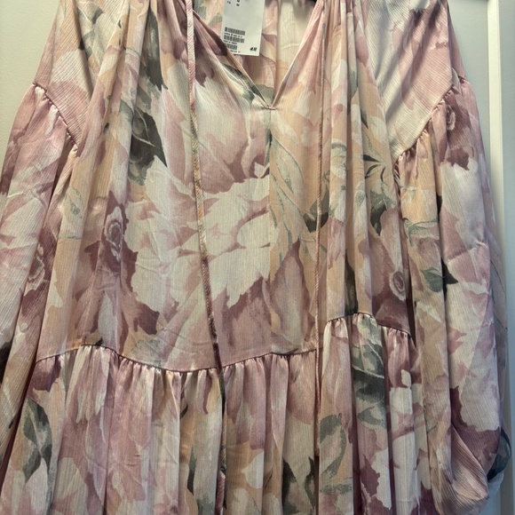 H&M Flora maxi dress size M - Picture 3 of 3